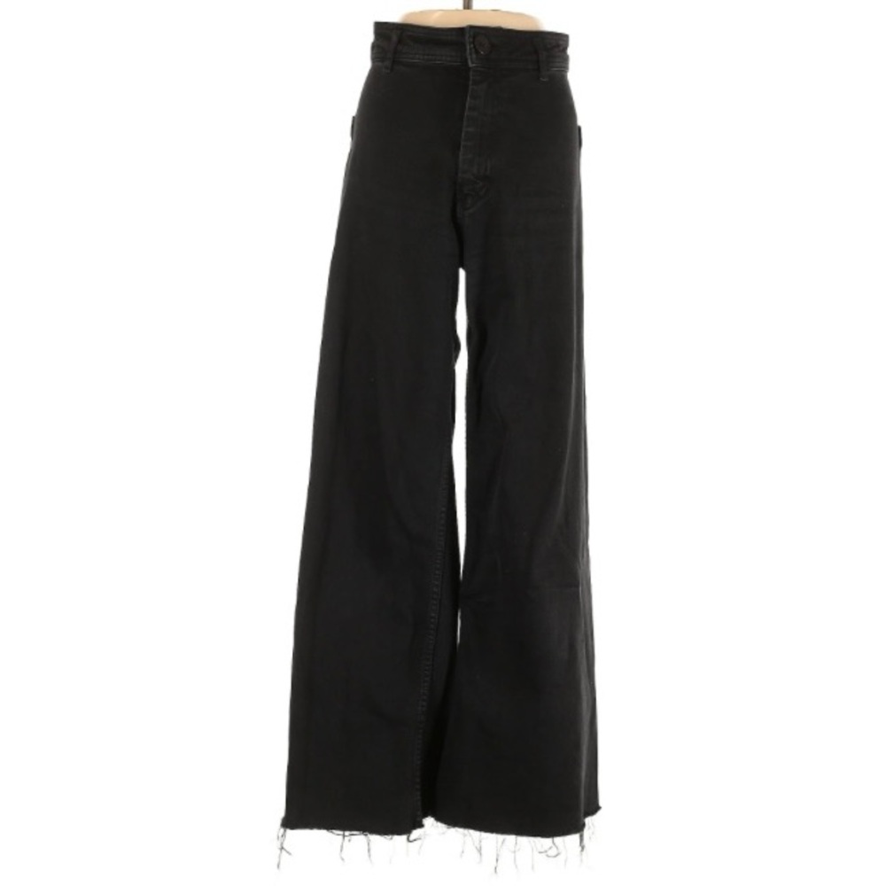 ZARA Wide Leg High Rise Jeans